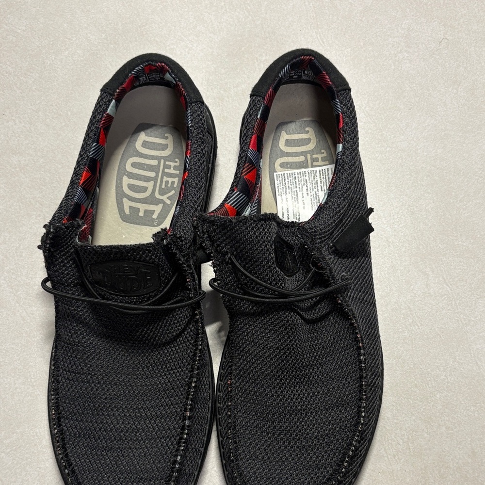 Hey Dude Charcoal Slip-On Loafers - Picture 2 of 8